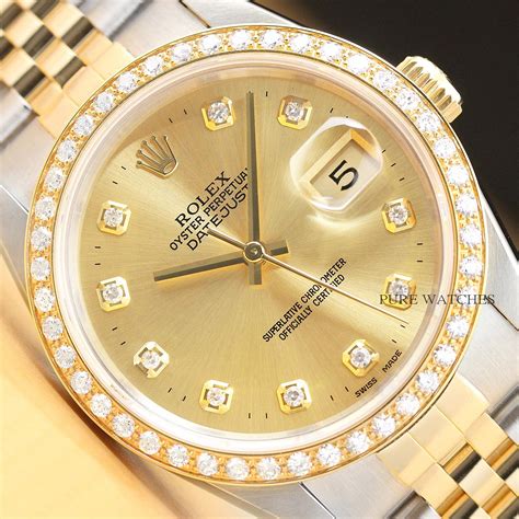 gold rolex datejust ebay|Rolex all gold Datejust.